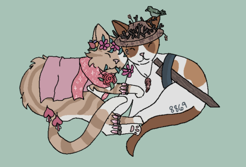 cuddles ych taru and coffee popcorn