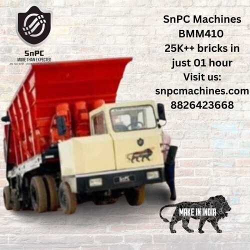 Some of these models are BMM-404, BMM-310, BMM-160. These machines produce brick moving on wheel like a moving truck. Kiln owner can produce brick anywhere anytime independently with minimum labour. Customer can order our machine from any country, state or can visit us for their own satisfaction.
https://snpcmachines.com/
#Snpcmachines #brickmakingmachine #machineformakingbrick #BMM400 #BMM410 #offpageconstruction #singlediemachine #doublediemachine #claybrickmachine #constructiontools