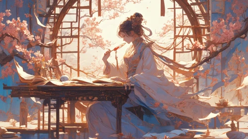 baineandriusjenny74850_Ancient_woman_dressed_in_exquisite_Hanfu_82fc3b9a-cf2a-40fe-b4d2-564337d6ab05.webp