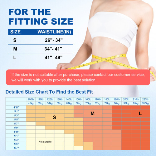 posture correcter size