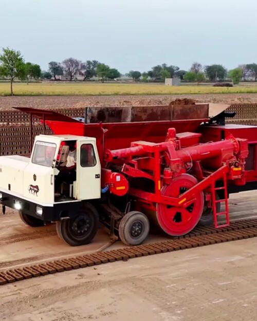 SnPC Machines India Introduced The New Age Technology In The Global Brick Field Like Mobile Brick Making Machine. Worlds 1st Fully Automatic Brick Making Machine Which Can Lay Down The Bricks While The Vehicle Is On Move. Reference Machines4u An Australian Magazine Is Telling About The Mobile Brick Making Machine.

https://claybrickmakingmachines.com/

#snpcmachine #brickmakingmahcine #BMM410 #automaticbrickproduction #claybrickmakingmachine #mobilebrickmakingmachine #teamSnpc #SnpcIndia #fastestbrickmakingmachine