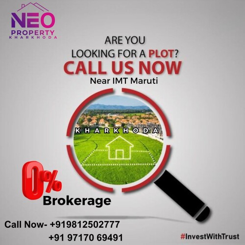 Are You Looking For Plot?
Unlock the ultimate investment opportunity in Kharkhoda with Deen Dayal Jan Awas Yojana.
neopropertykharkhoda.com
9812502777

Neo property

https://www.facebook.com/NeoPropertyKharkhodaYourPropertyMaster/
https://www.instagram.com/neopropertykharkhoda/
#properties #realestate #realtor #realestateagent #Neoproperties #NVCity