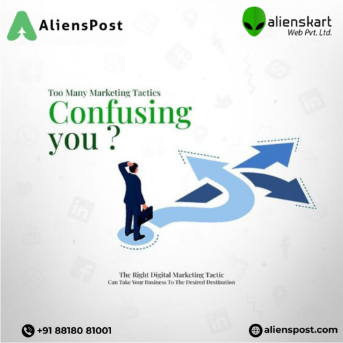 Too Many Marketing Tactics Confusing You?

Alienskart Web Pvt Ltd is A leading AI-powered digital marketing 
agency that specializes in driving online success for businesses
across various industries.

https://aliensdizital.com/

#alienskartweb #aliendizital #digitalmarketingagency #webdeveloper
 #websitedesigner #onlinebusiness #branding #seo #smm #social