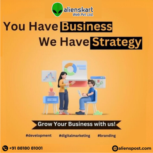 You Have Business We Have Stratergy 

Alienskart Web Pvt Ltd is A leading AI-powered digital marketing 
agency that specializes in driving online success for businesses
across various industries.

https://aliensdizital.com/

#alienskartweb #aliendizital #digitalmarketingagency #webdeveloper
 #websitedesigner #onlinebusiness #branding #seo #smm #social