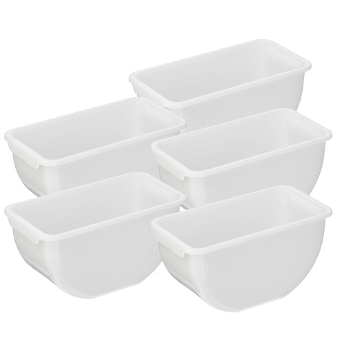 Plastic Container 5 Pack