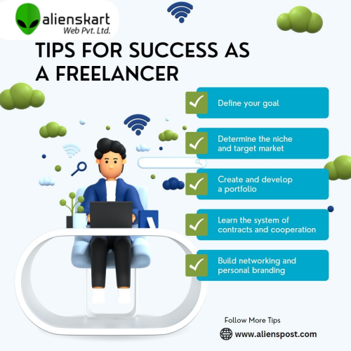 Tips For Success As A Freelancer

Alienskart Web Pvt Ltd is A leading AI-powered digital marketing 
agency that specializes in driving online success for businesses
across various industries.

https://aliensdizital.com/

#alienskartweb #aliendizital #digitalmarketingagency #webdeveloper
 #websitedesigner #onlinebusiness #branding #seo #smm #social