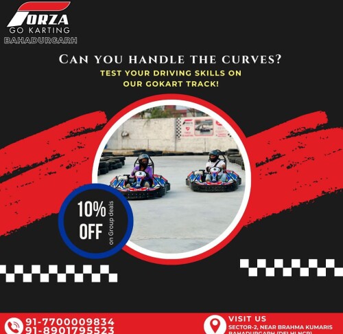 Forza Go Karting, a very exciting and worthy place to visit in Delhi NCR for spending your leisure time. Go-karting refers to a kart race game in a track, which can be either outdoor track or indoor track. Go-karting now only make your day adventurous but it has health benefits too as like boost confidence, increases oxygen flow in body, boost the feel good factor and many more than cannot be neglected. Forza go karting refers visitor safest and provides professional kart racer for learning karting. ck.
https://forzagokarting.com/
#forzagokarting #gokartingindia #gokartingdelhi #gokartingbahadurgarh #kartingtrack #indoorkarting #outdoorkarting #fastandfurious #thrillseekers #adventureousgame #bestvisitingplacebahadurgarh #chillfunmood #kartingpassion #kartinglife #kartingemotion #formularace #carrace #racinggame