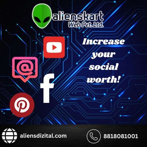 Increase your social worth!
At Aliensdizital we bring 7+ years of expertise to the forefront, redefining the landscape of digital and IT services. Our mission is clear: to empower businesses through transformative technology solutions, fostering growth, and ensuring sustainable success.
Online marketing and ecommerce make it possible for the entire customer journey to happen digitally. Potential customers can discover a brand, engage with a brand, make a purchase, and finally advocate for that brand — all online. Plus, digital media can be less costly to produce than print or other mediums, and it can reach a much wider audience.
https://aliensdizital.com
or
https://in.pinterest.com/alienskartl/
#alienskartweb #socialmediamarketing #onlinebusiness #businessbooster #onlinemarketing #businessgrowthconsult #businessmarketingagency #aipowered #artificialintelligence #metamarketing #facebookmarketing #instagrammarketing #audienceengagement #aliensdizital #startupideas #businessservices #businessideas #alienskart