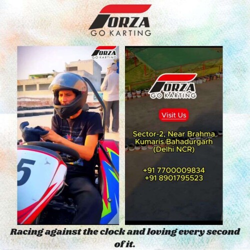 Racing against the clock and loving every second of it.
Get ready for an exhilarating experience at Forza Go Karting! We are thrilled to announce the opening of a brand new Go-karting track in your neighborhood in Bahadurgarh NCR. Our state-of-the-art Go-karts are operated and managed by professional racers, ensuring an adrenaline-pumping adventure like no other.
https://forzagokarting.com/
or
https://www.instagram.com/reel/C_senZ9PVw5/?igsh=MXAxdDFsdWswdDY3Yw%3D%3D
#forzagokarting #gokartingindia #gokartingdelhi #forzaindia #teamforza #kartinggame #kartingpassion #kartingemotion #bestvisitingplacebahadurgarh #exhilarating