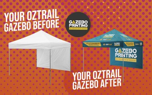 This bundle includes a printed 3M Half Wall Replacement Fabric Printed Wall with Unlimited Colours. This Printed Fabric wall panel requires you have the OZtrail Gazebo Half Wall Kit part no. MPGW-30SH-C. Our Printed Fabric Wall Panel with your design replaces the fabric that comes with the OZtrail kit.


https://gazeboprinting.com.au/product/3m-OZtrail-half-wall-single-double-sided/