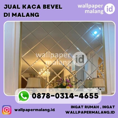 JUAL KACA BEVEL DI MALANG